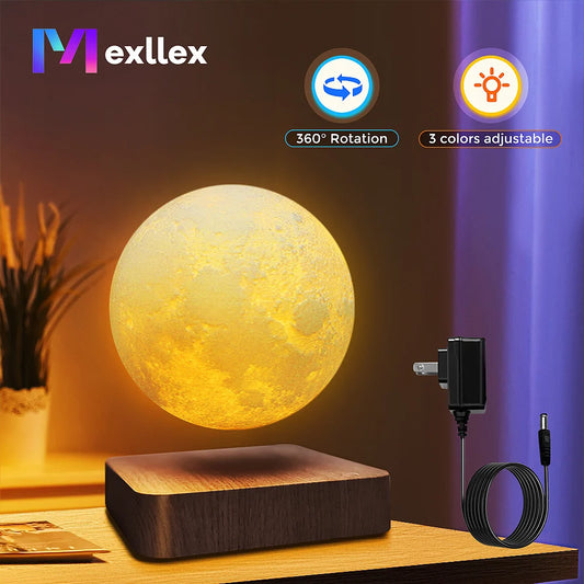 Magnetic Floating Moon Night Lamp