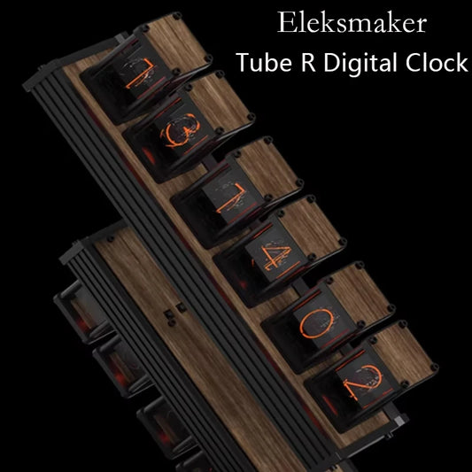 Retro Nixie Tube Desk Clock