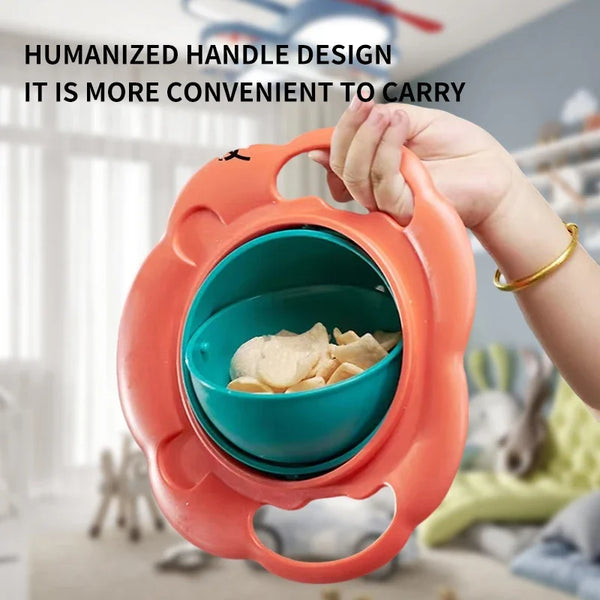 Lion Gyro No-Spill Dining Bowl
